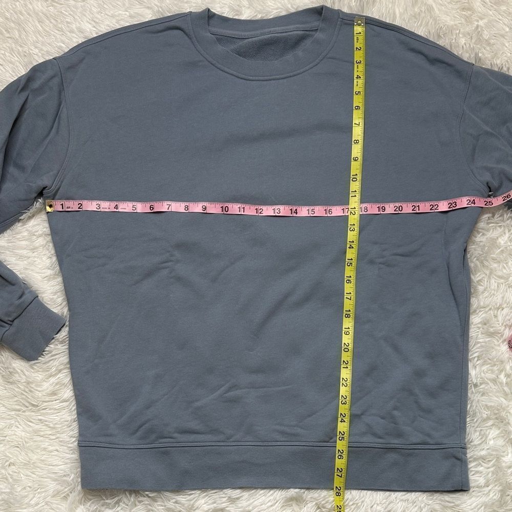 lululemon athletica Women's Crewneck Sweatshirt in Slate Blue - Picture 3 of 7